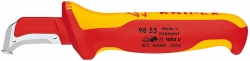 Nůž na odstraňování plášťů kabelů  VDE 1000V   Knipex 9855  