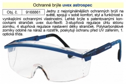 Brýle ochranné Uvex Astrospec čiré 
