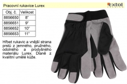 Pracovní rukavice Lurex velikost 10" 