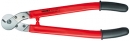 Nůžky na dráty dratěná lana do průměru 14mm  VDE izolované  Knipex 9577600 