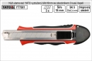 Nůž ulamovací YATO vyztužený 18mm se zásobníkem 3 kusů čepelí YT7581 