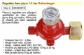 Regulátor tlaku plynu 1-4bar vhodný pro plynové hořáky Rothenberger