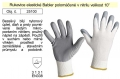 Pracovní rukavice polomáčené v nitrilu Babbler elastické vel. 10” 