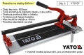Řezačka na dlažby 600mm - YATO YT3707 